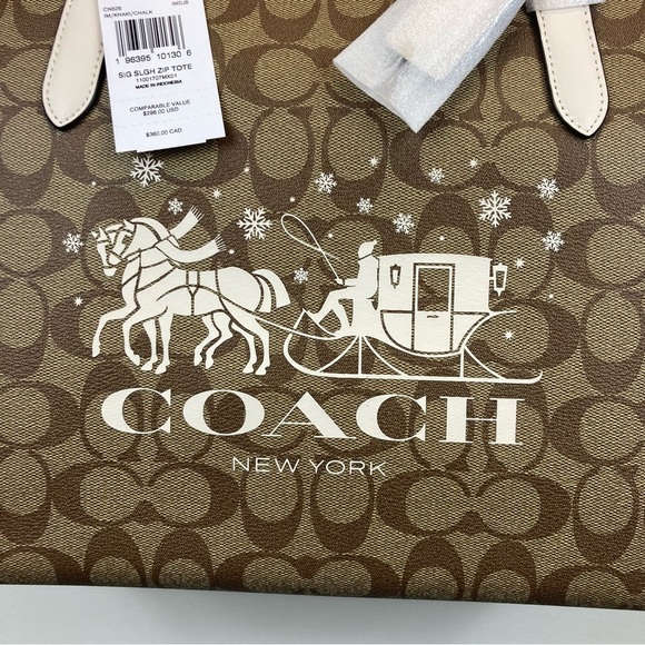 Coach SIG SLGH Zip Tote bag - Picture 2 of 10